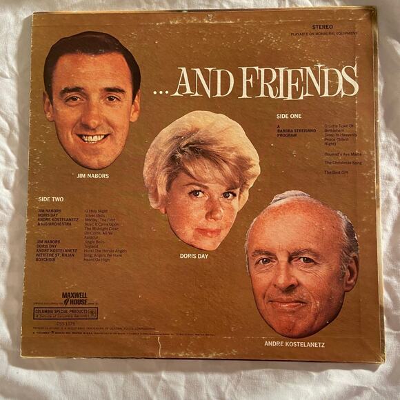 Seasons greetings barbara streisand Vinyl record - Picture 2 of 2